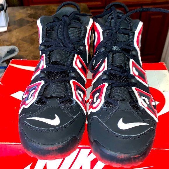Nike Other - Nike air more uptempo 96 Black/LaserCrimson